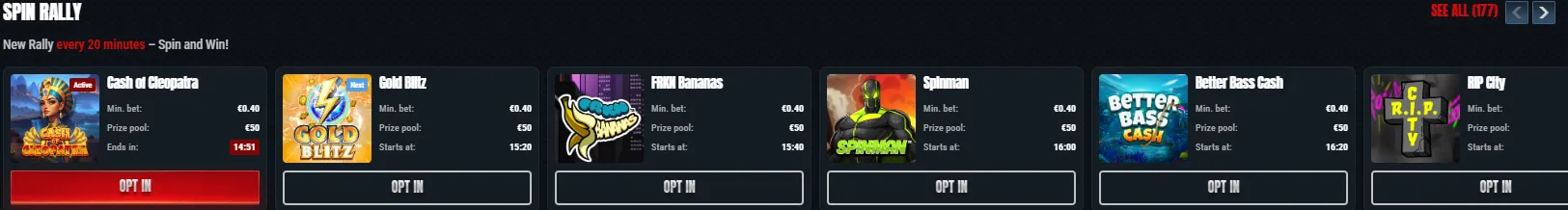 Kursy w Glorion Casino &ndash; jak wypadają na tle rynku?